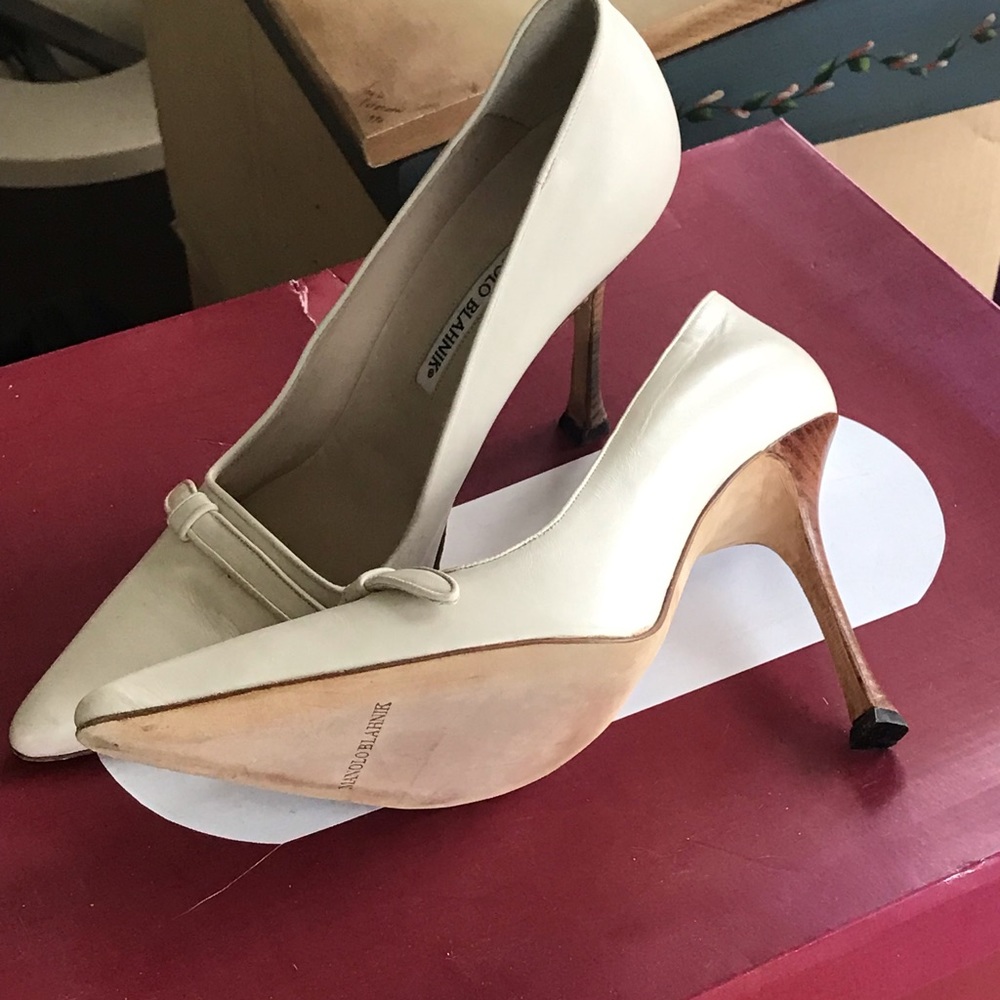 Manolo blahnik shoes size 38 1/2